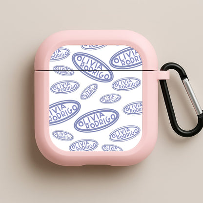 Name - Olivia Pink AirPods Case