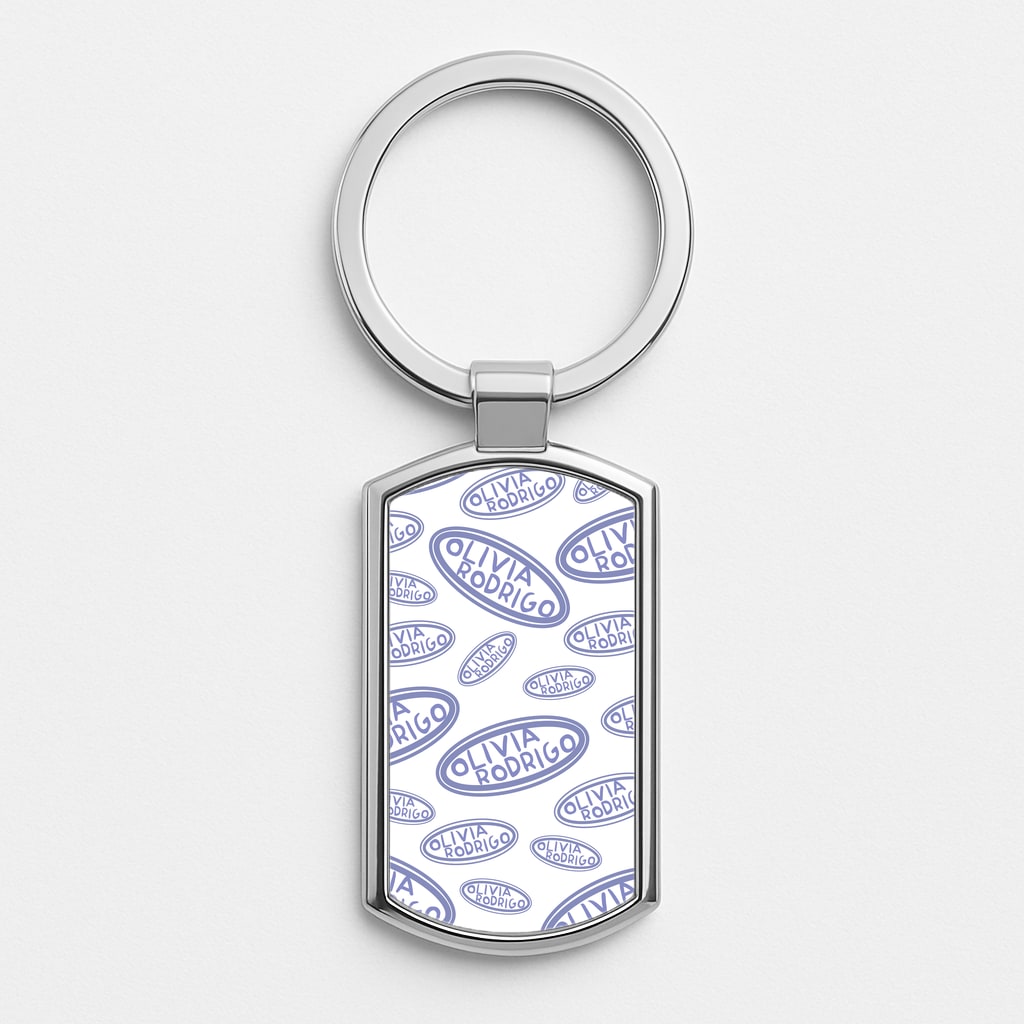 Name - Olivia Silver Keyring