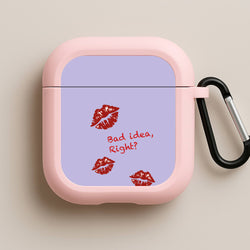 Bad Idea, Right? - Olivia Pink AirPods Case
