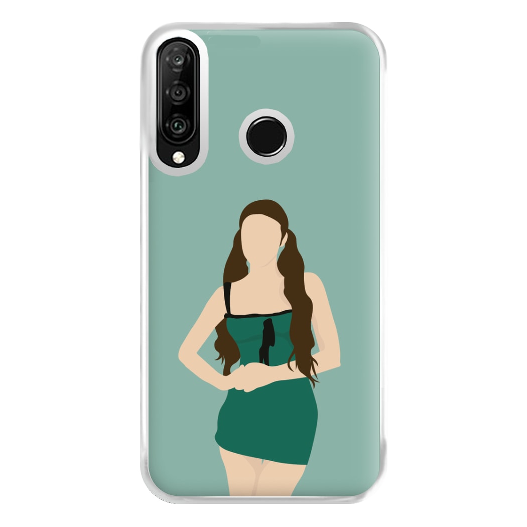 Green Dress - Olivia Phone Case for Huawei P30 Lite