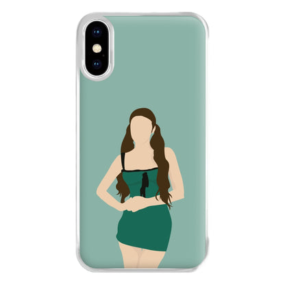 Green Dress - Olivia Phone Case for iPhone XS Max