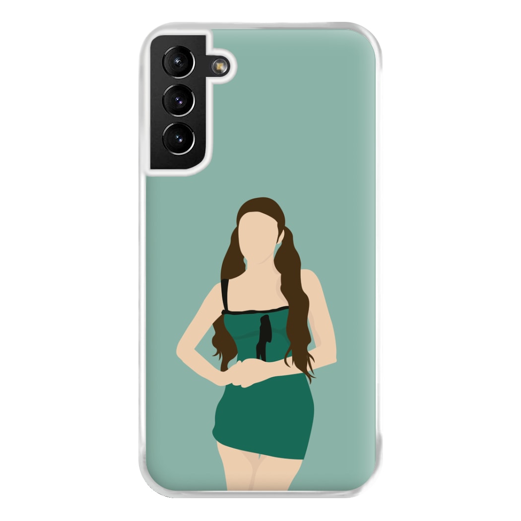 Green Dress - Olivia Phone Case for Galaxy S21 Plus