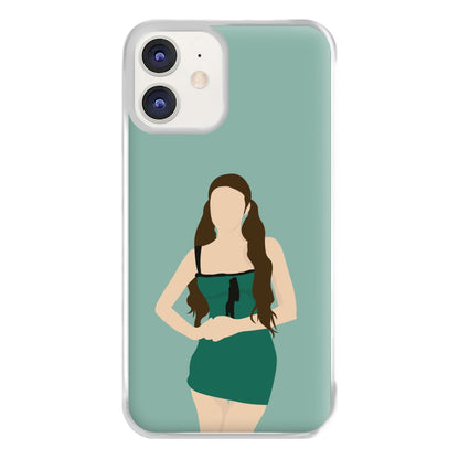 Green Dress - Olivia Phone Case for iPhone 12 / 12 Pro