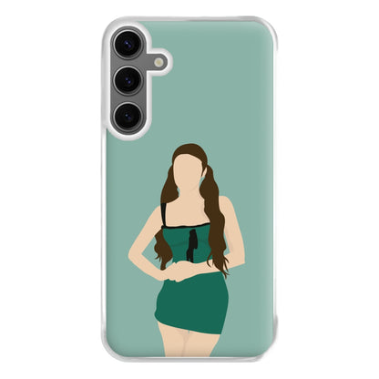 Green Dress - Olivia Phone Case for Galaxy S24FE