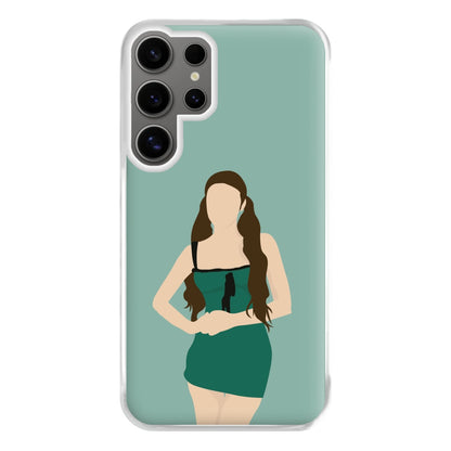 Green Dress - Olivia Phone Case for Galaxy S24 Ultra