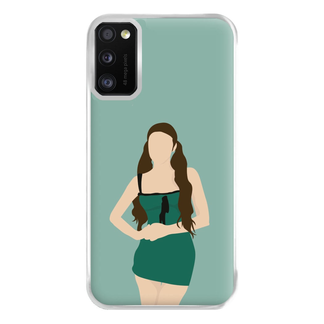 Green Dress - Olivia Phone Case for Galaxy A41