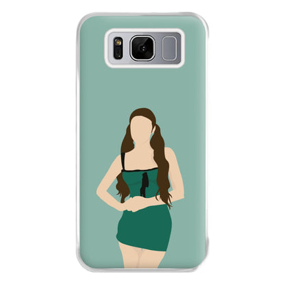 Green Dress - Olivia Phone Case for Galaxy S8 Plus