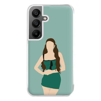 Green Dress - Olivia Phone Case for Galaxy A55