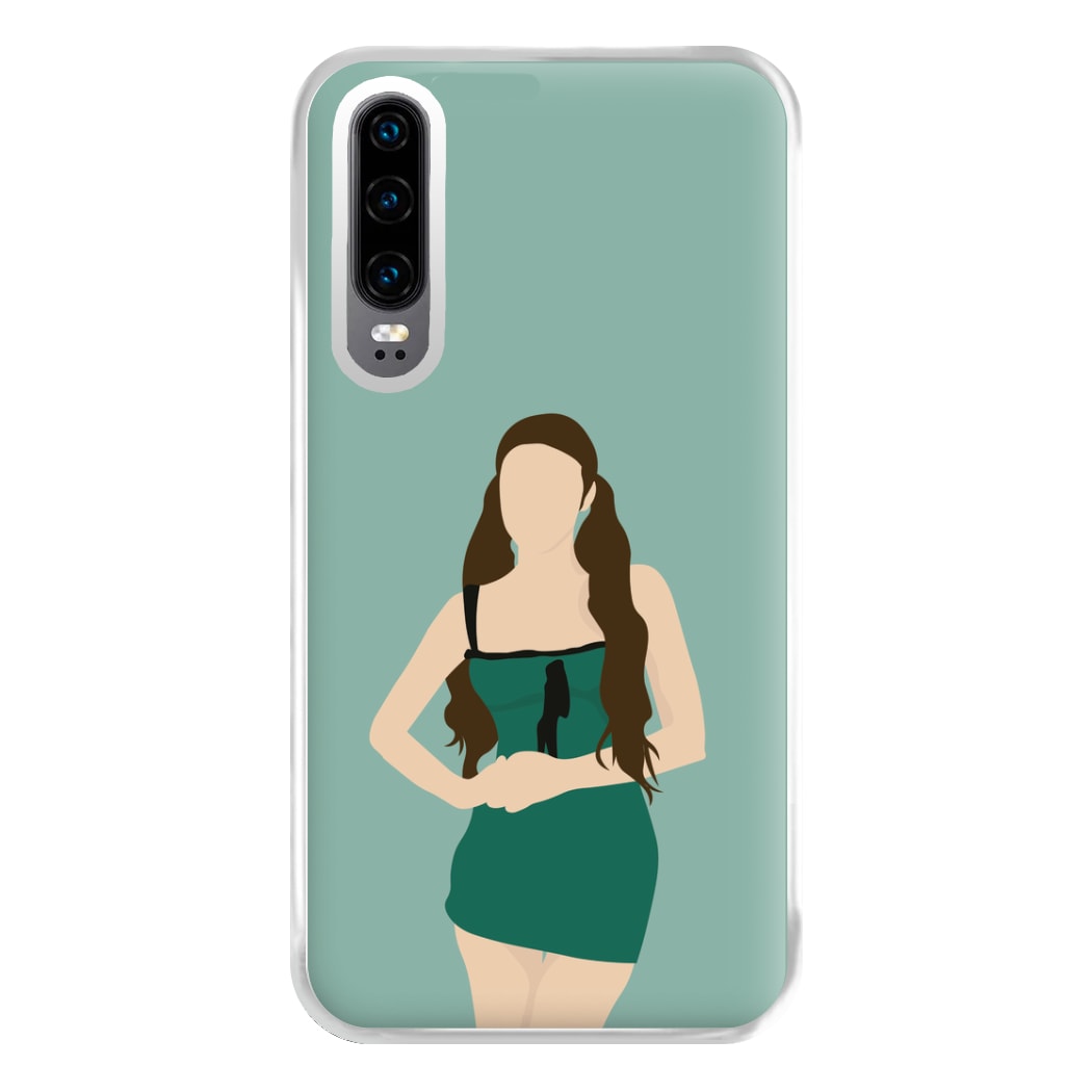 Green Dress - Olivia Phone Case for Huawei P30