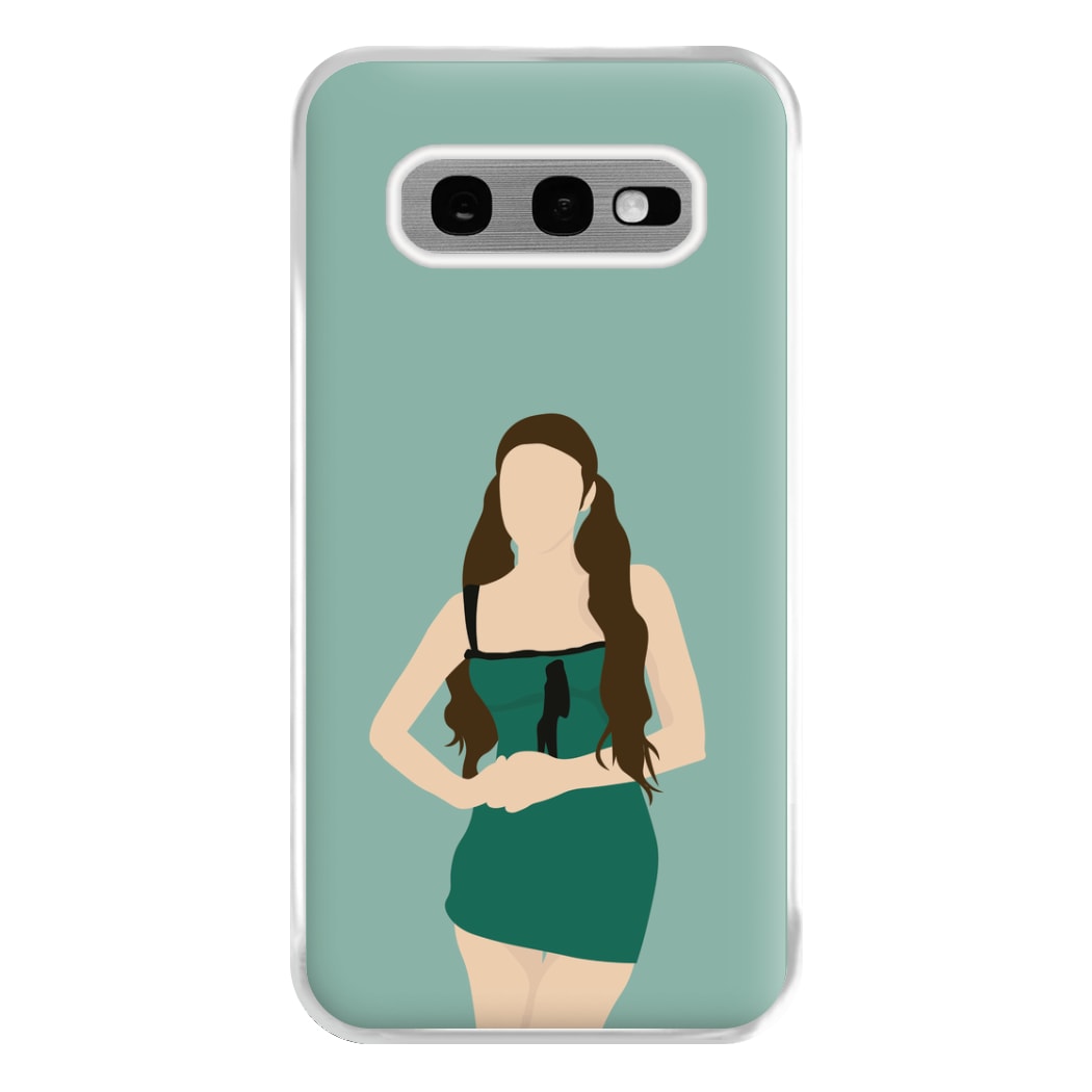 Green Dress - Olivia Phone Case for Galaxy S10e