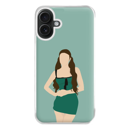 Green Dress - Olivia Phone Case for iPhone 16 Plus