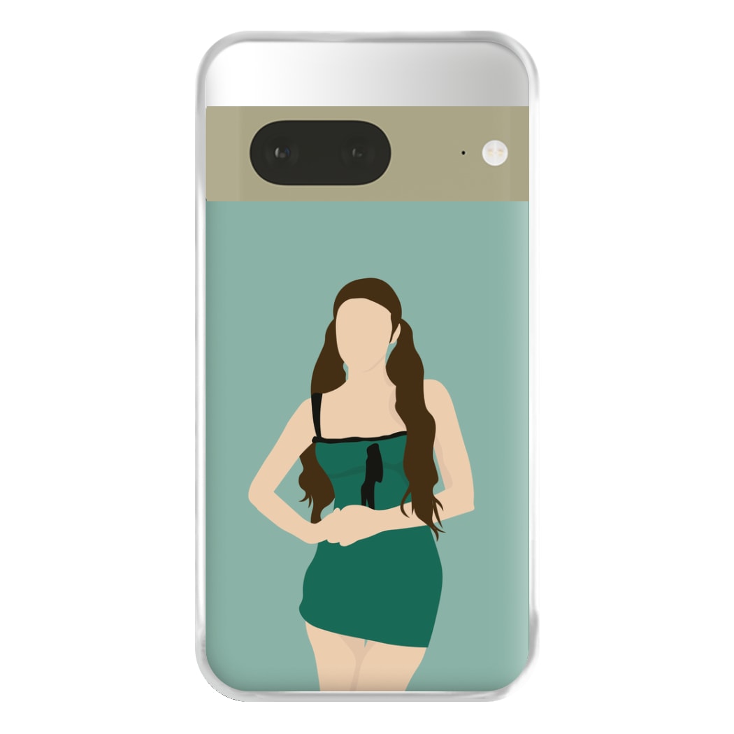 Green Dress - Olivia Phone Case for Google Pixel 7a