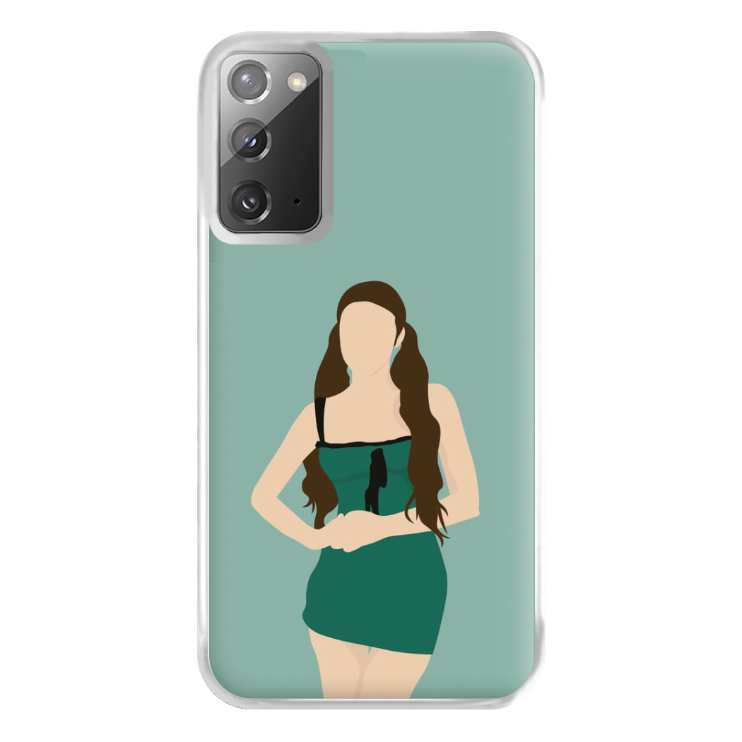 Green Dress - Olivia Phone Case for Galaxy Note 20 Ultra