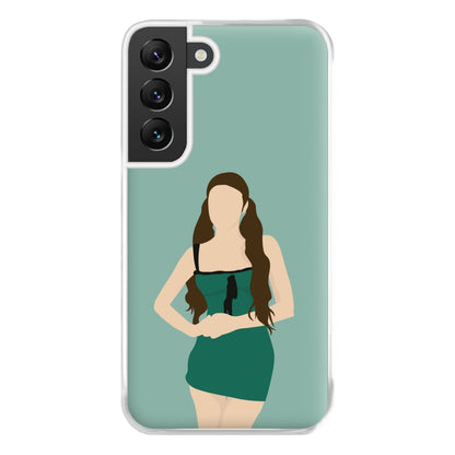 Green Dress - Olivia Phone Case for Galaxy S22 Plus