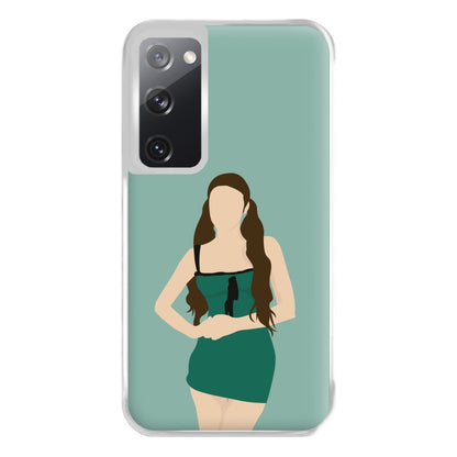 Green Dress - Olivia Phone Case for Galaxy S20FE