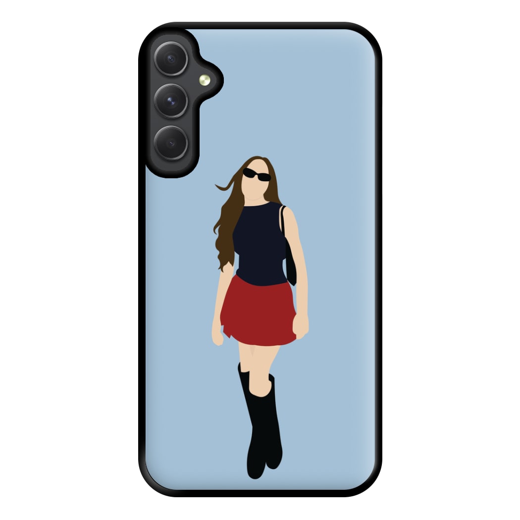 London Outfit - Olivia Phone Case for Galaxy A54