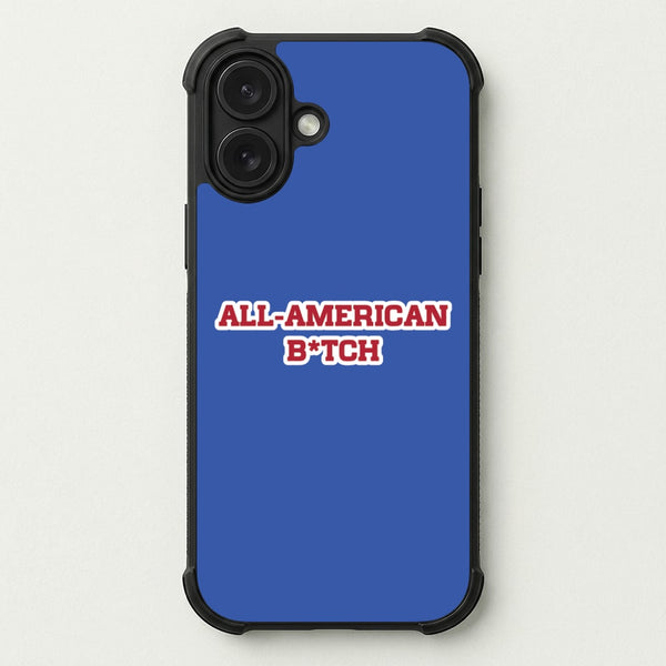 All American B*tch - Olivia Phone Case — Bumper case