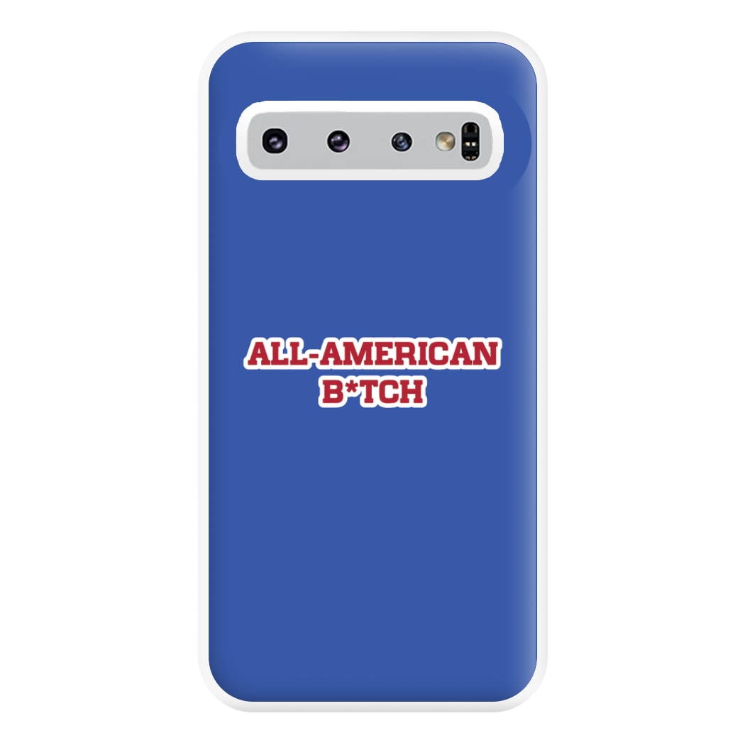 All American B*tch - Olivia Phone Case for Galaxy S10 Plus