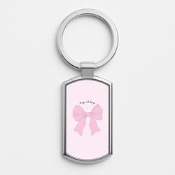 Lacy- Olivia Silver Keyring