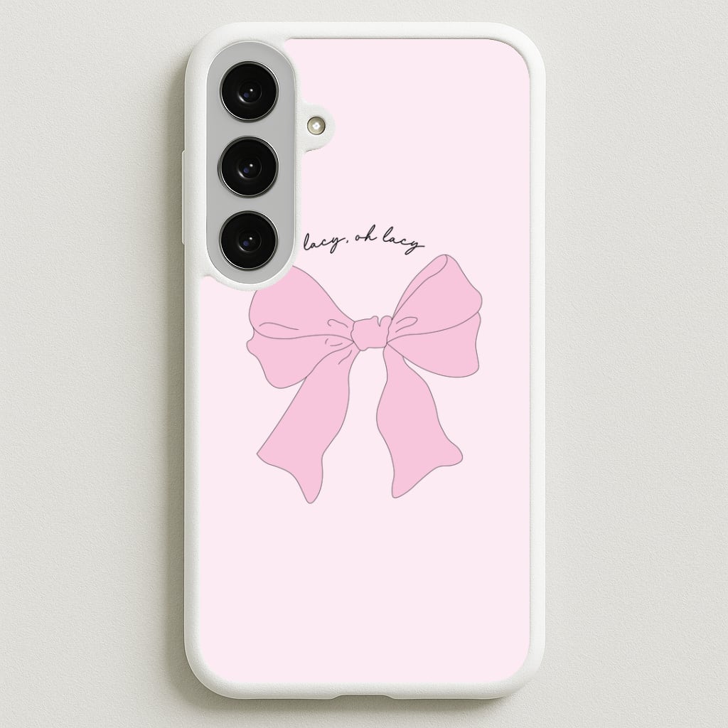 Lacy- Olivia Phone Case for Galaxy S25FE
