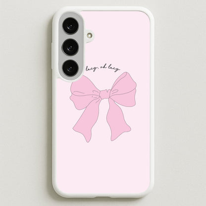 Lacy- Olivia Phone Case for Galaxy S25FE
