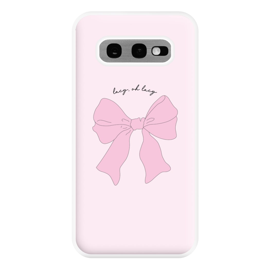 Lacy- Olivia Phone Case for Galaxy S10e