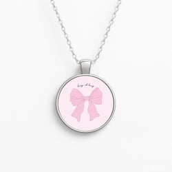 Lacy- Olivia Circle Necklace