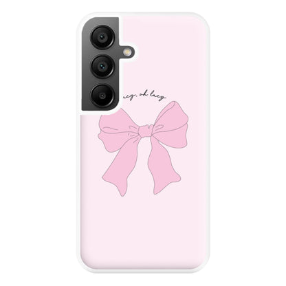 Lacy- Olivia Phone Case for Galaxy A55