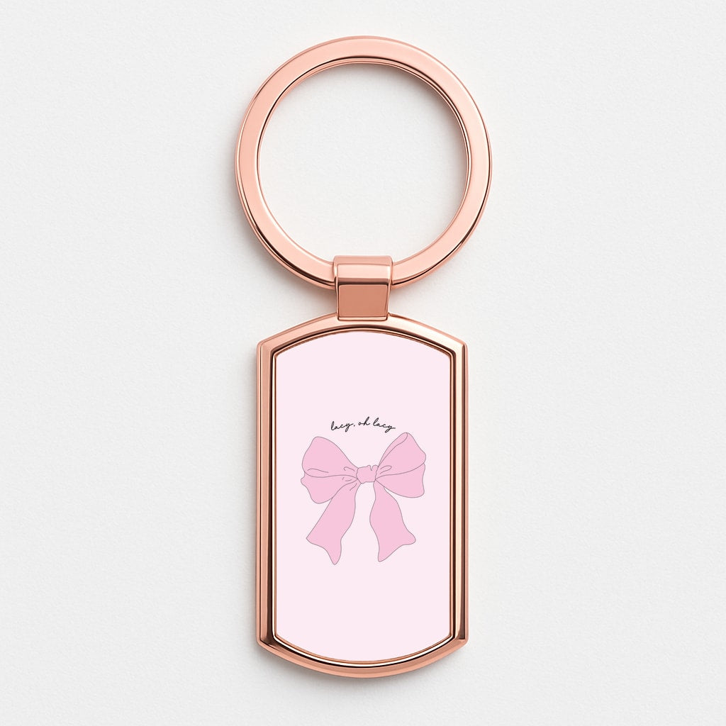 Lacy- Olivia Rose Gold Keyring