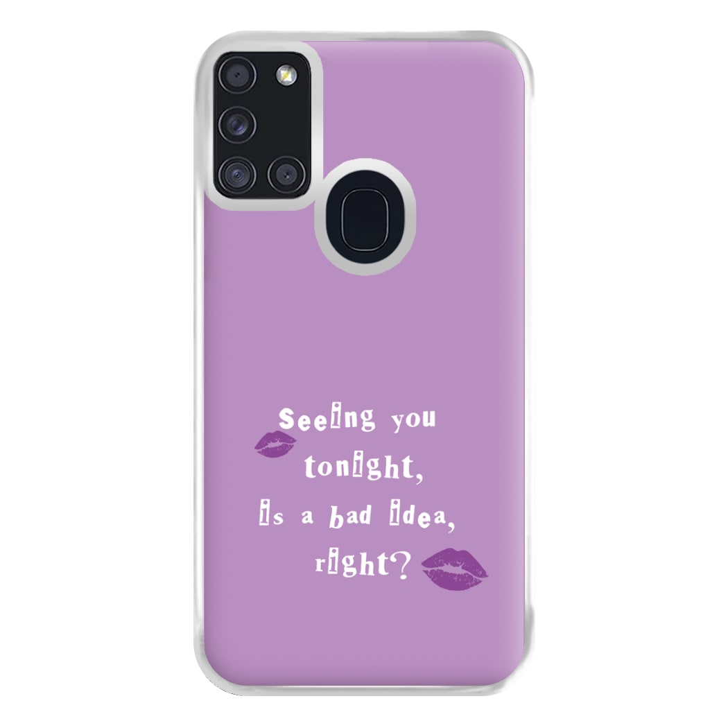 Seeing You Tonight - Olivia Phone Case for Galaxy A21s