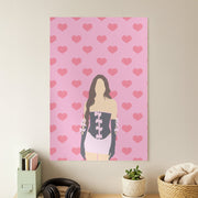 Pink Hearts - Olivia Poster 1