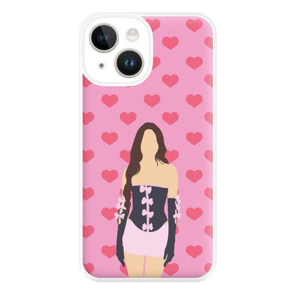 Pink Hearts - Olivia Phone Case for iPhone 14