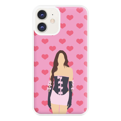 Pink Hearts - Olivia Phone Case for iPhone 11