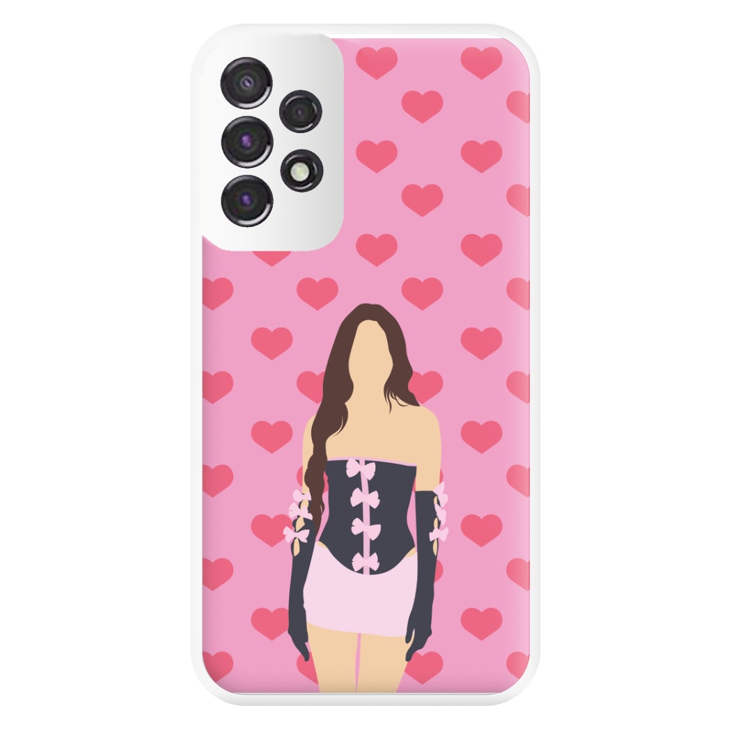 Pink Hearts - Olivia Phone Case for Galaxy A53