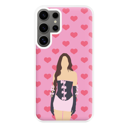 Pink Hearts - Olivia Phone Case for Galaxy S24 Ultra