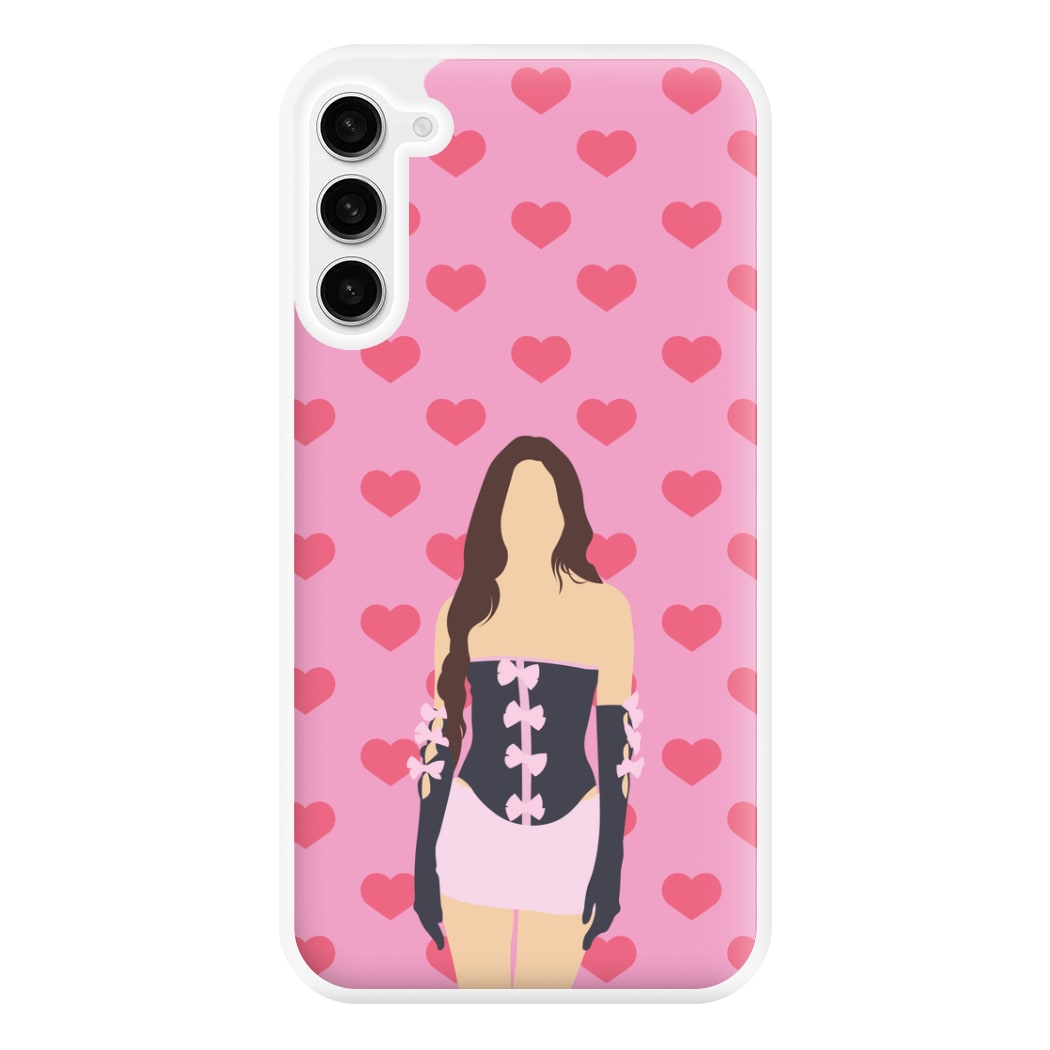 Pink Hearts - Olivia Phone Case for Galaxy S23FE