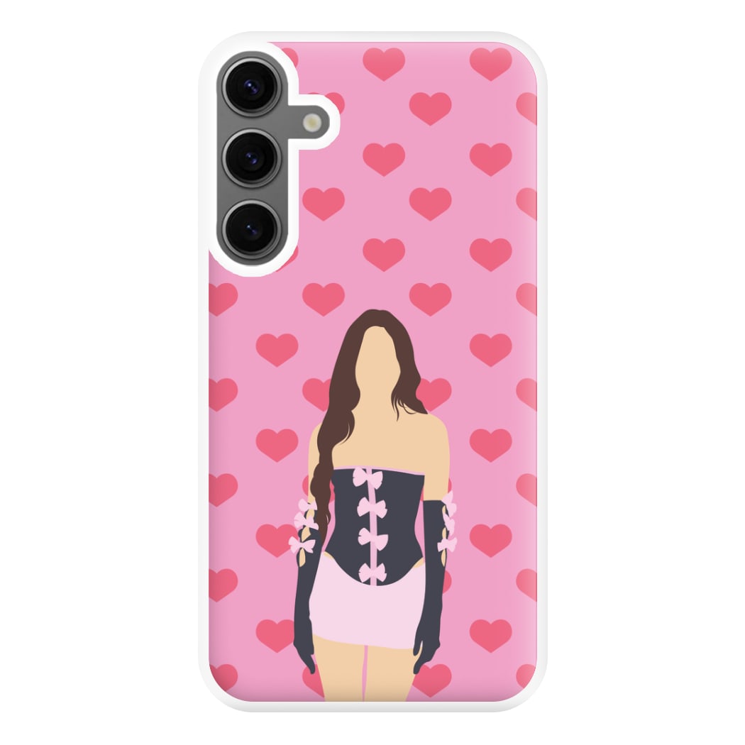 Pink Hearts - Olivia Phone Case for Galaxy S24FE