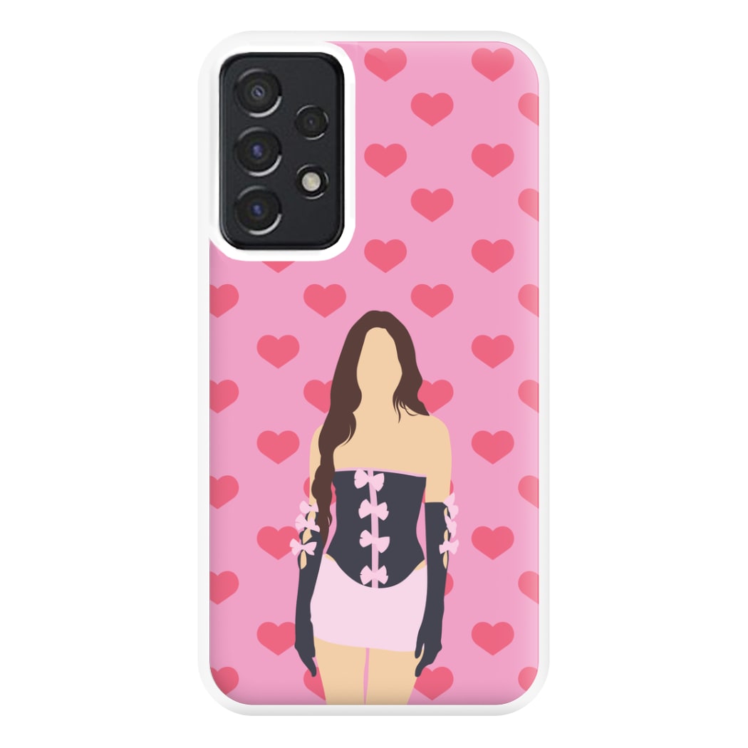 Pink Hearts - Olivia Phone Case for Galaxy A52 / A52s