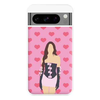 Pink Hearts - Olivia Phone Case for Google Pixel 8 Pro