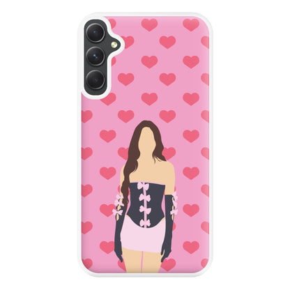 Pink Hearts - Olivia Phone Case for Galaxy A54