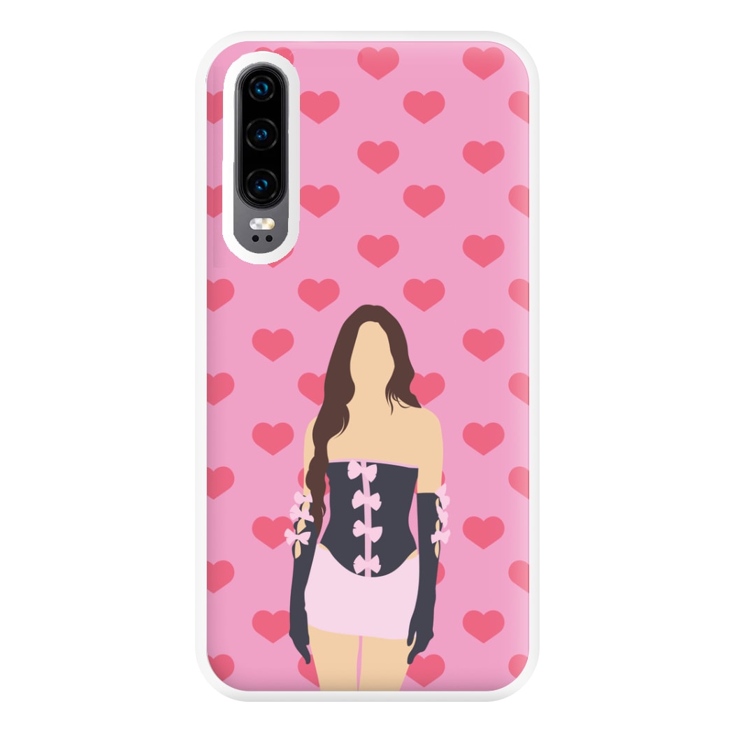 Pink Hearts - Olivia Phone Case for Huawei P30