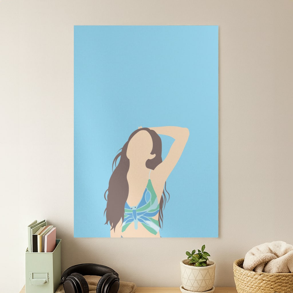 Butterfly Top - Olivia Poster