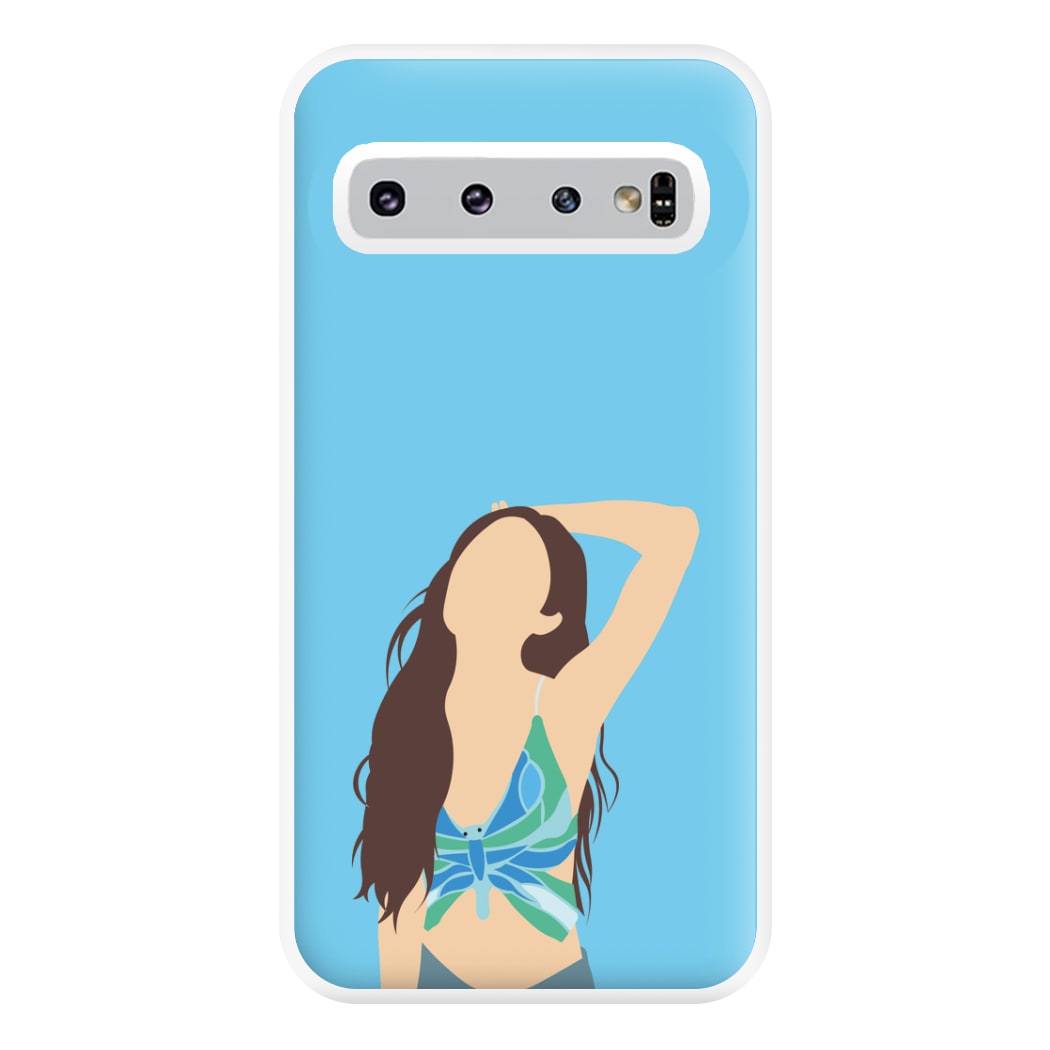 Butterfly Top - Olivia Phone Case for Galaxy S10 Plus