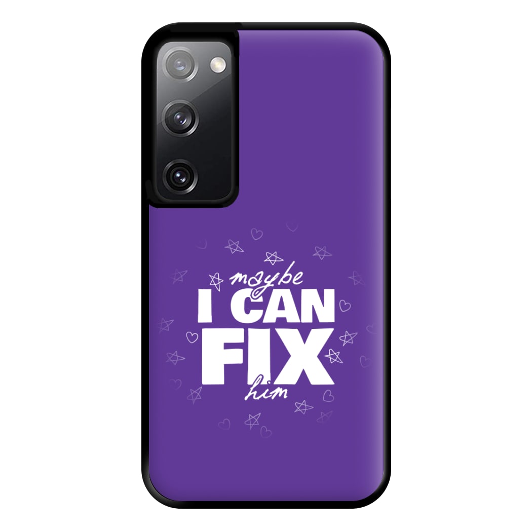 Maybe I Can Fix Him Purple Phone Case for Galaxy S20