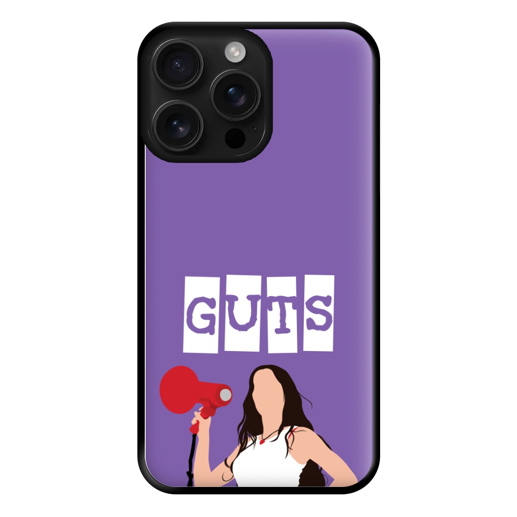 Olivia Red Megaphone Phone Case for iPhone 16 Pro Max