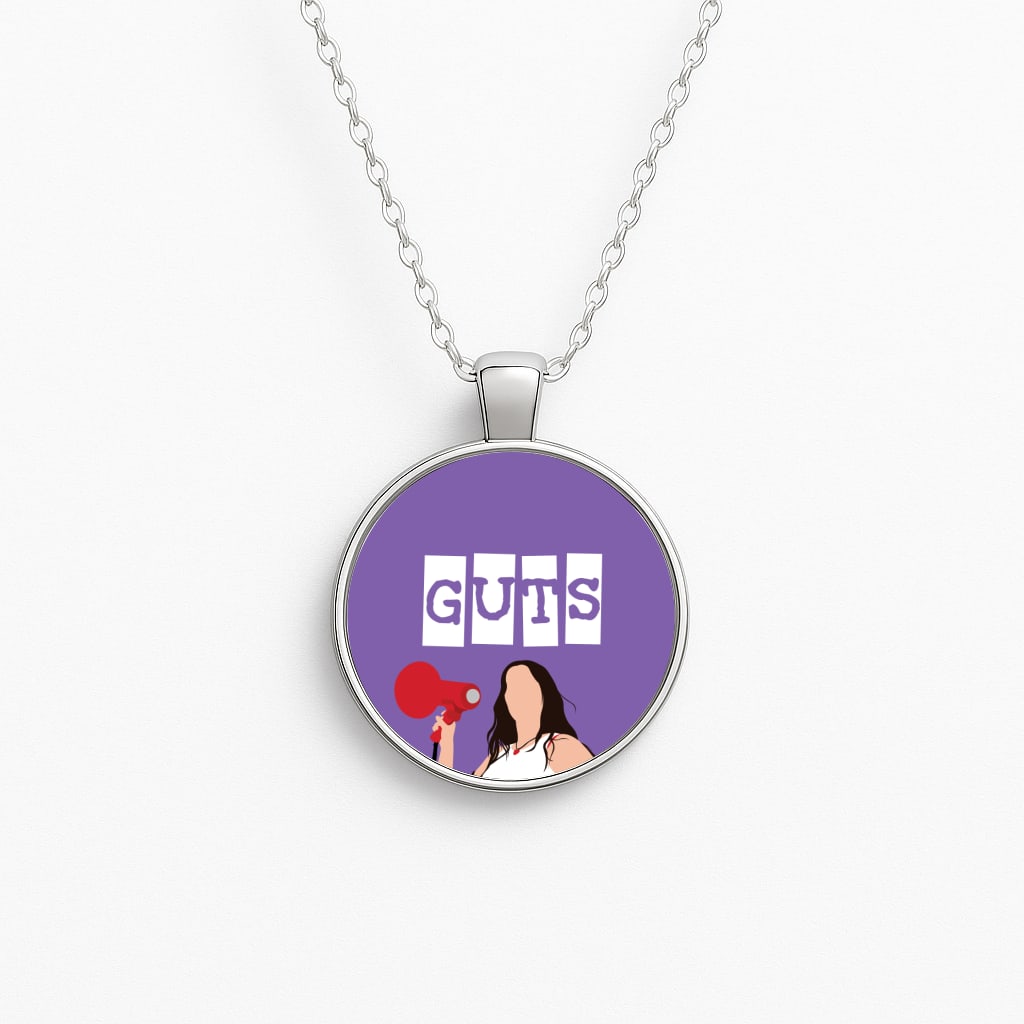 Olivia Red Megaphone Necklace