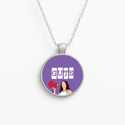 Olivia Red Megaphone Necklace