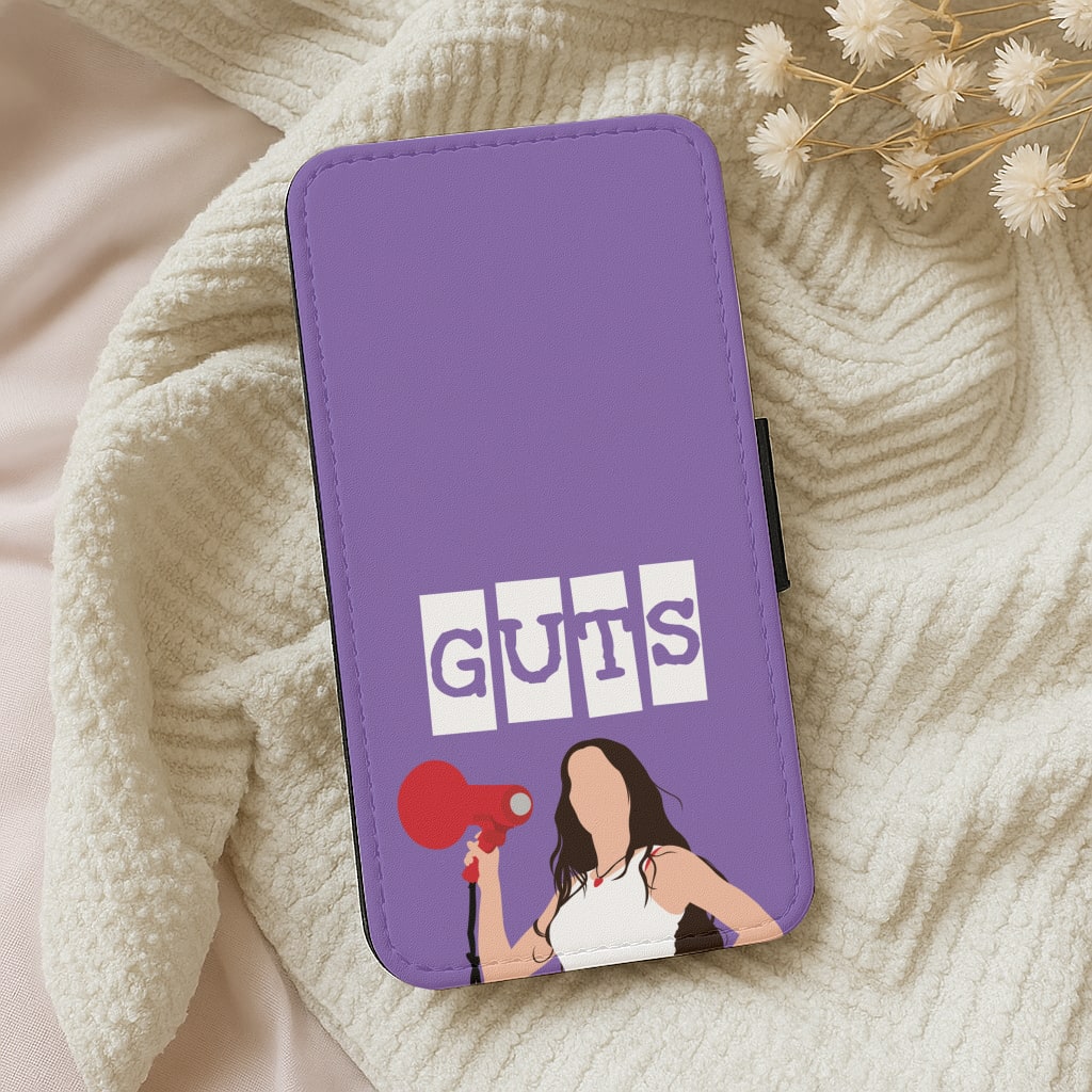 Olivia Red Megaphone Wallet Phone Case