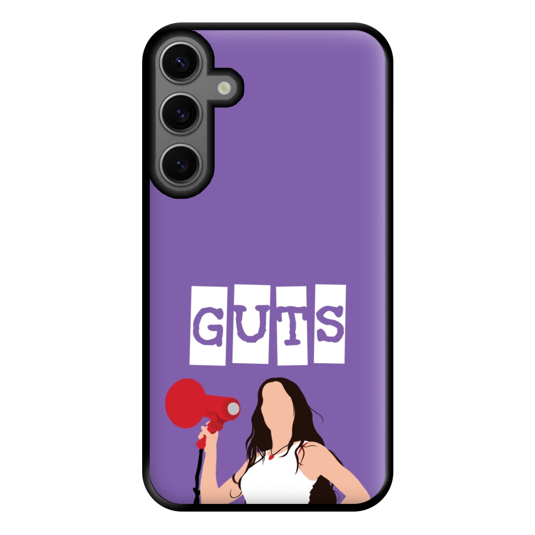 Olivia Red Megaphone Phone Case for Galaxy S23FE