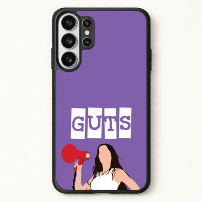 Olivia Red Megaphone Phone Case for Galaxy S26 Ultra